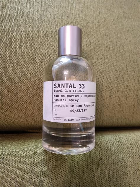 perfume chantal hombre|santal 33 for.